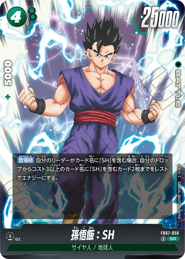 Son Gohan : SH, Wish For Shenron #FB07-058