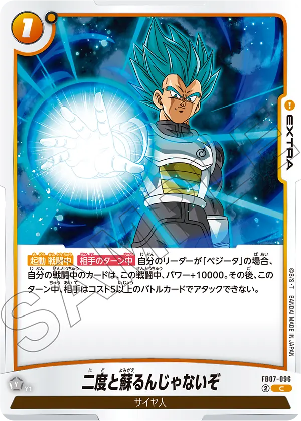 And Don't Dream of Resurrecting Again!, Wish For Shenron #FB07-096