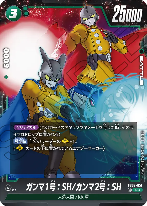 Gamma 1 : SH/Gamma 2 : SH, Dual Evolution #FB09-051