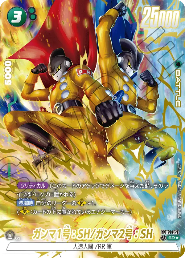 Gamma 1 : SH/Gamma 2 : SH, Dual Evolution #FB09-051